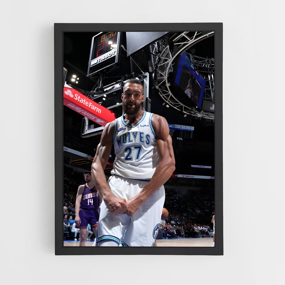 Poster Rudy gobert images – affiche Basketball (vue 2)
